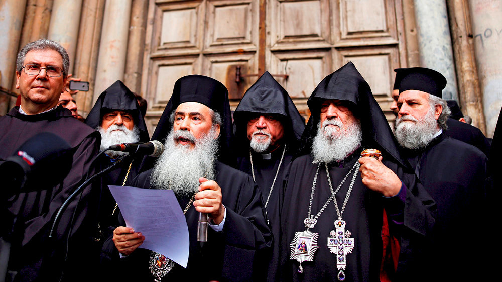 le patriarche de Jérusalem... est grec