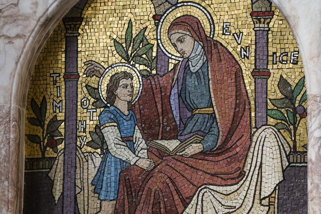 Saint Timothée et sa mère Eunice