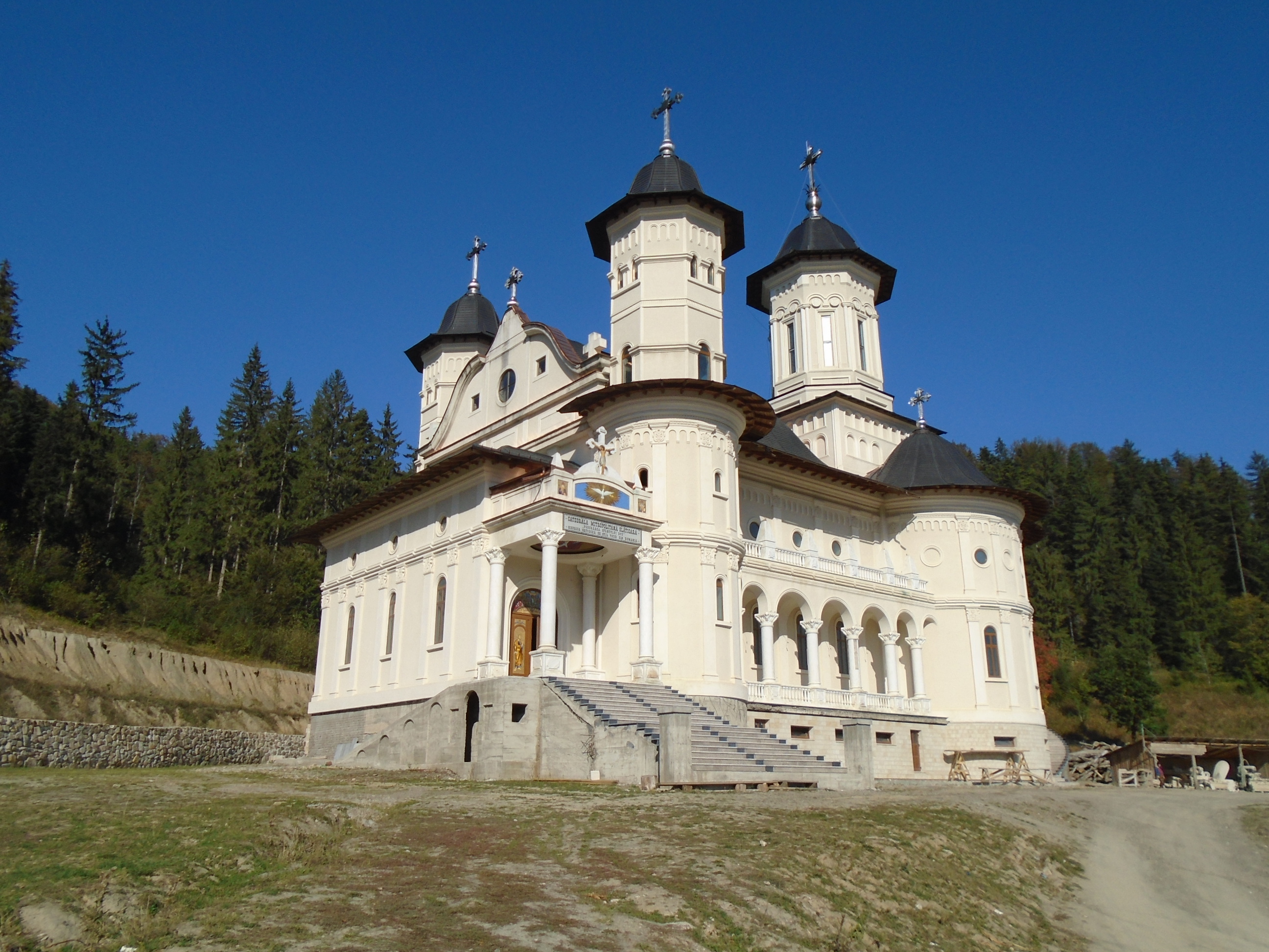 Cathédrale des vieux croyants en Roumanie, à Slatioara, près de Suceava