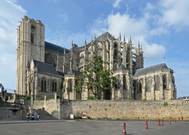 Cathédrale saint Julien au Mans