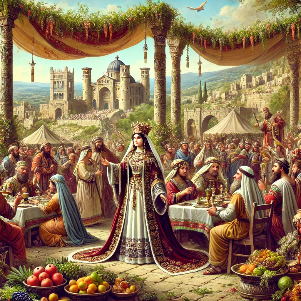 Hélène fête les tabernacles