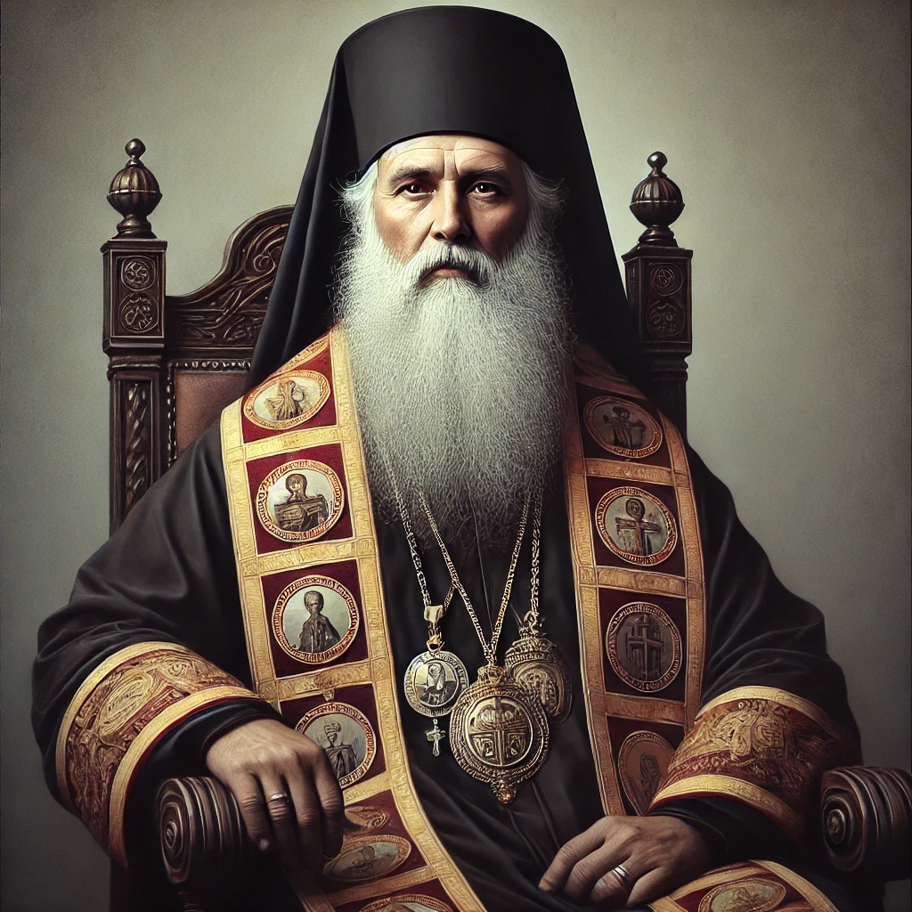portrait IA de Miron Cristea