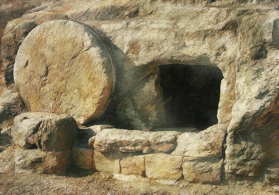 Le tombeau du Christ : reconstitution